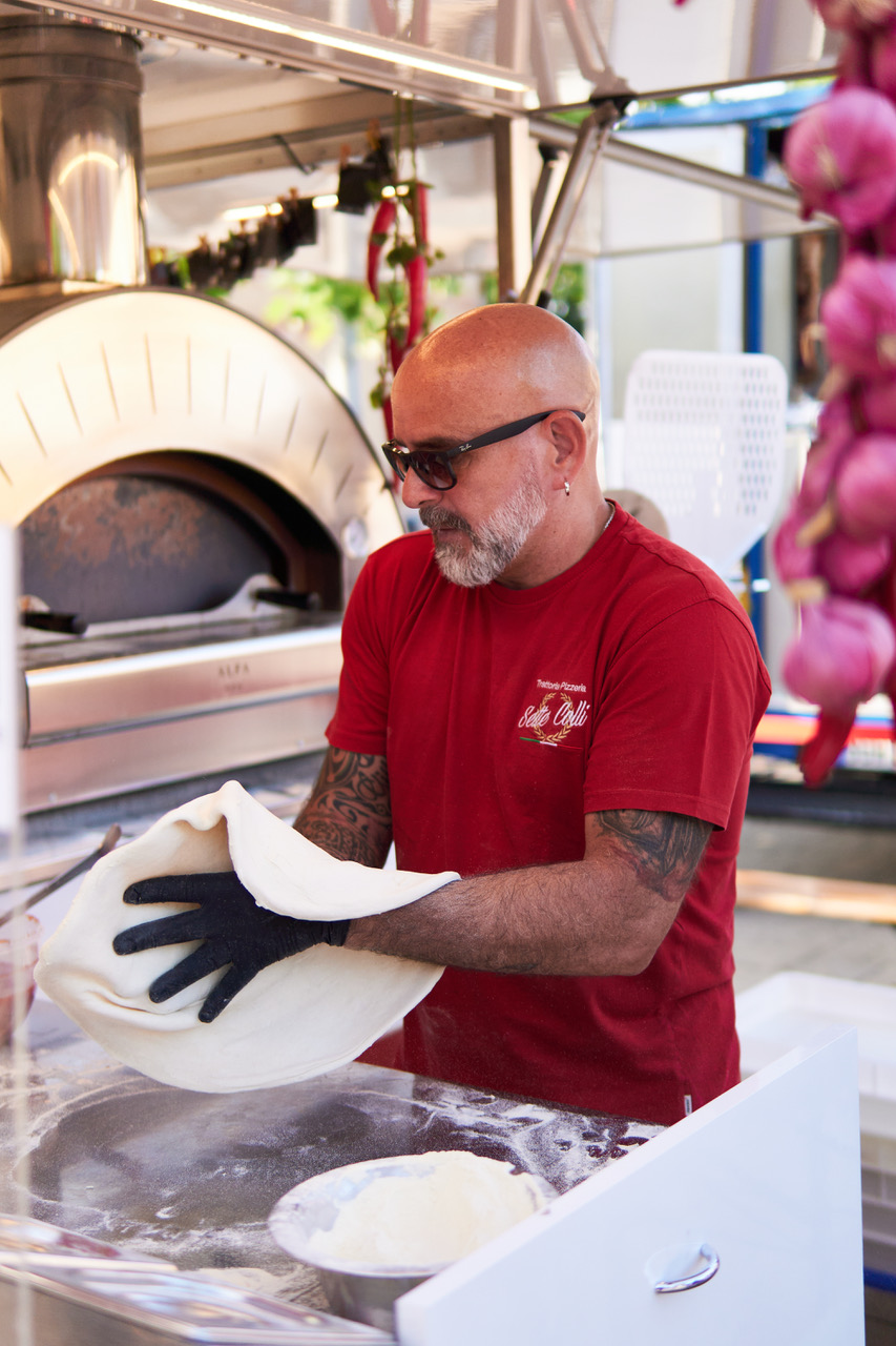 Pizza im mobilen Ofen – Live vor Ort